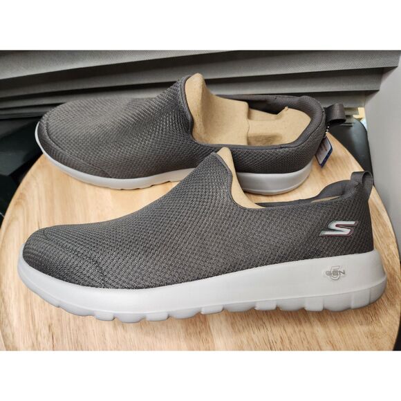 Skechers Performance Go Walk Max Gen 5 Cushioning Charcoal Mens 14 - Picture 2 of 8